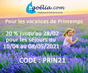 VACANCES DE PRINTEMPS